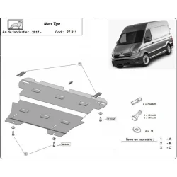 Stalowa osłona zbiornika AdBlue Man TGE (2017-2020)